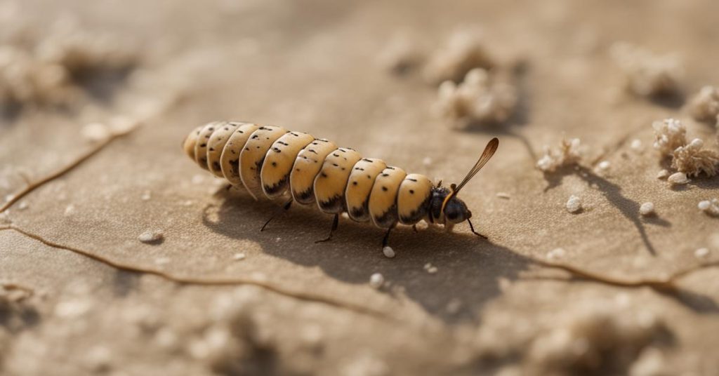 Larwy moli na suficie: skuteczne sposoby, by pozbyć się ich z kuchni