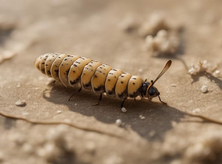 Larwy moli na suficie: skuteczne sposoby, by pozbyć się ich z kuchni